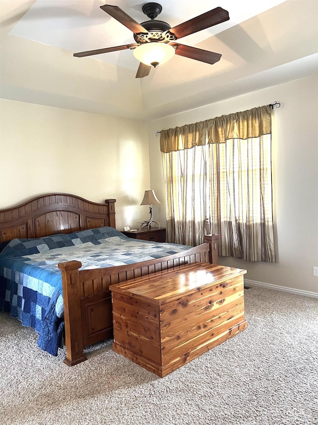 554 Valley Circle Rd, Hagerman, ID 83332 - carpeted bedroom featuring baseboards and a ceiling fan