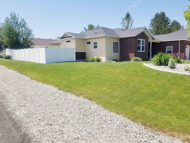 554 Valley Circle Rd, Hagerman, ID 83332 - view of home's exterior featuring brick siding