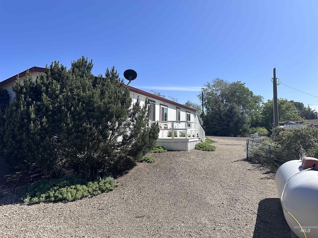17121 Basey St, Murphy, ID 83650 - view of property exterior featuring a wooden deck