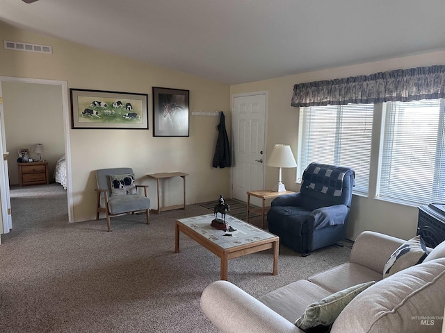 17121 Basey St, Murphy, ID 83650 - carpeted living room featuring healthy amount of natural light and vaulted ceiling