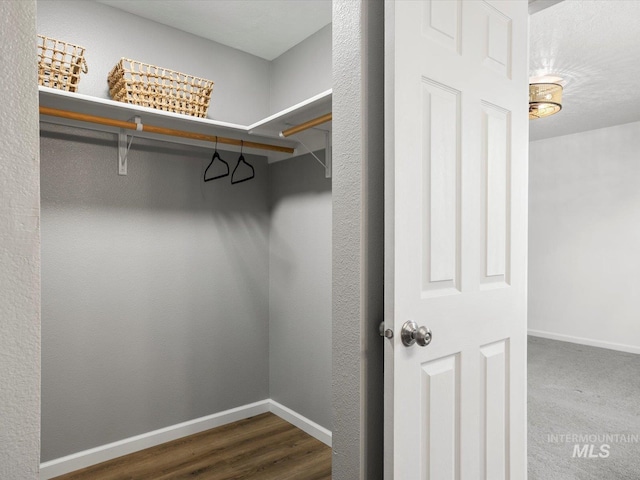 12800 W Fernleaf St, Boise, ID 83713 - walk in closet featuring wood finished floors