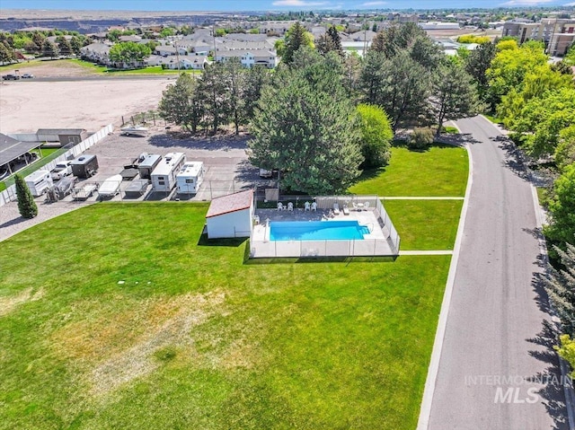 255 Los Lagos, Twin Falls, ID 83301 - drone / aerial view of a pool area