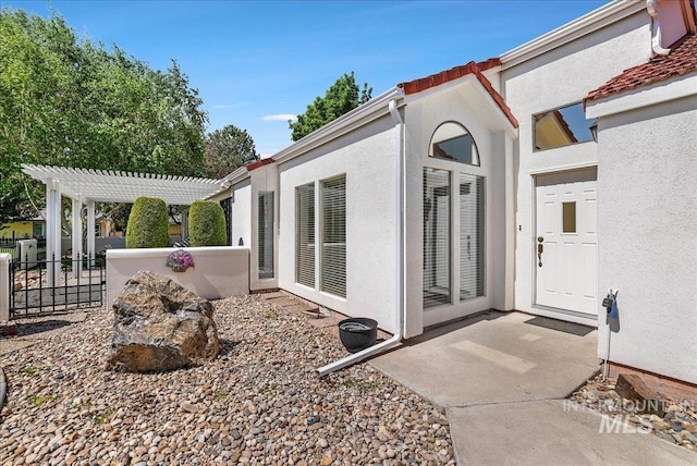 255 Los Lagos, Twin Falls, ID 83301 - view of patio featuring a pergola