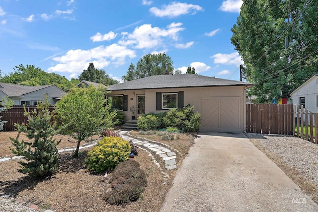3209 W Plant Dr, Boise, ID 83703 - view of front facade with a garage and driveway