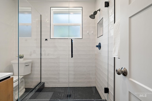 3209 W Plant Dr, Boise, ID 83703 - bathroom featuring a stall shower and vanity