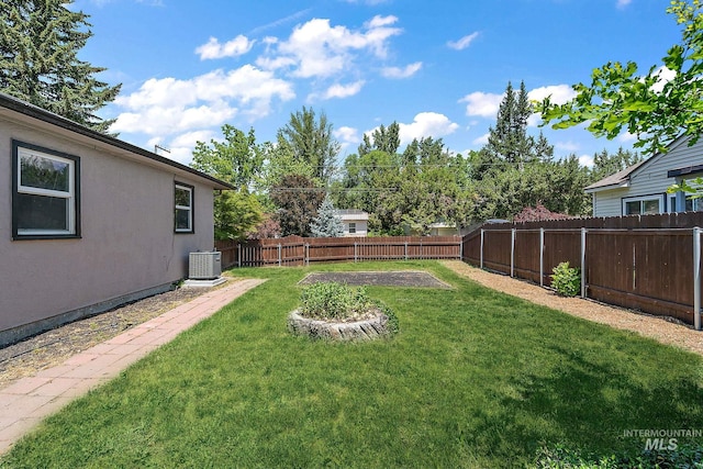 3209 W Plant Dr, Boise, ID 83703 - view of yard with central AC