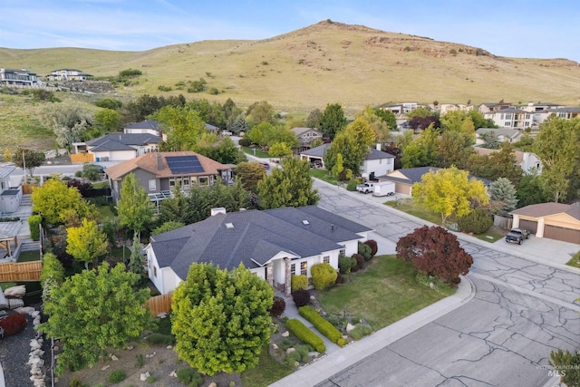 3376 E Echo Ct, Boise, ID 83712 - aerial view of residential area with a mountainous background