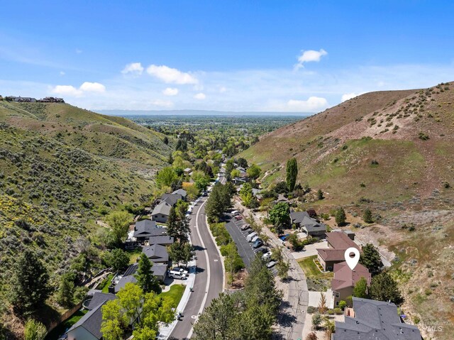 5873 N Collister Dr, Boise, ID 83703 - view of property location with nearby suburban area and mountains