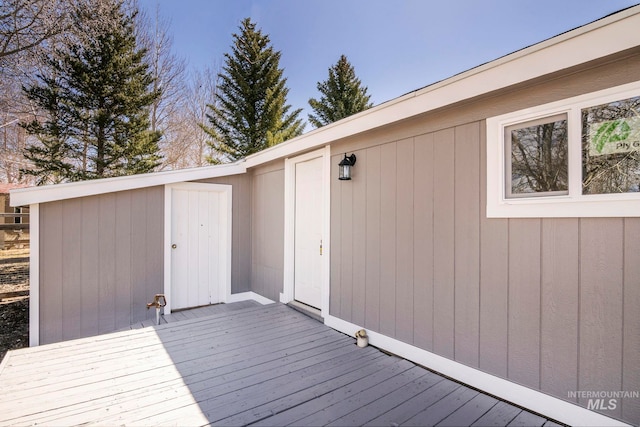 347 Winona Dr, Fairfield, ID 83327 - view of wooden terrace