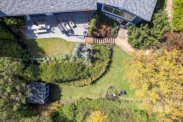 606 S Ridge Rd, Moscow, ID 83843 - aerial view of property and surrounding area