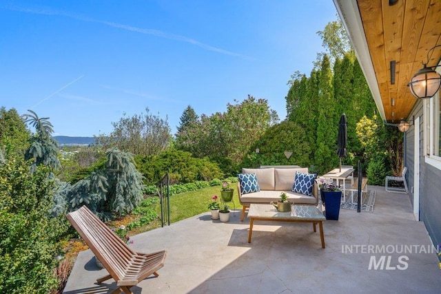 606 S Ridge Rd, Moscow, ID 83843 - view of patio / terrace with outdoor lounge area