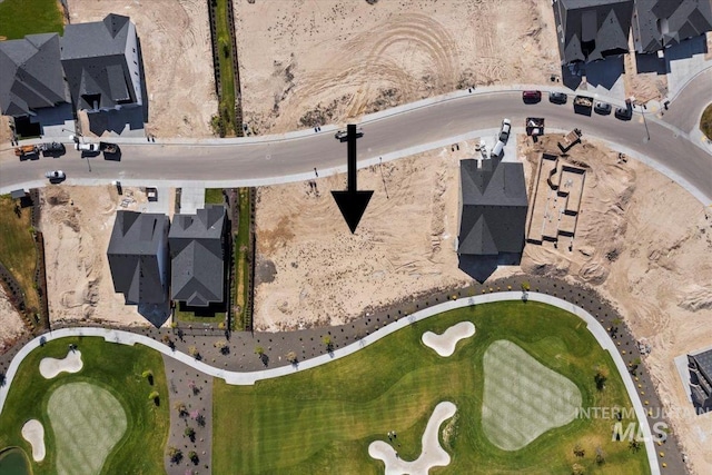 11270 S Saylis Way, Kuna, ID 83634 - aerial view of property's location featuring a golf course
