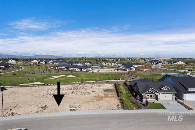 11270 S Saylis Way, Kuna, ID 83634 - aerial view of residential area featuring mountains