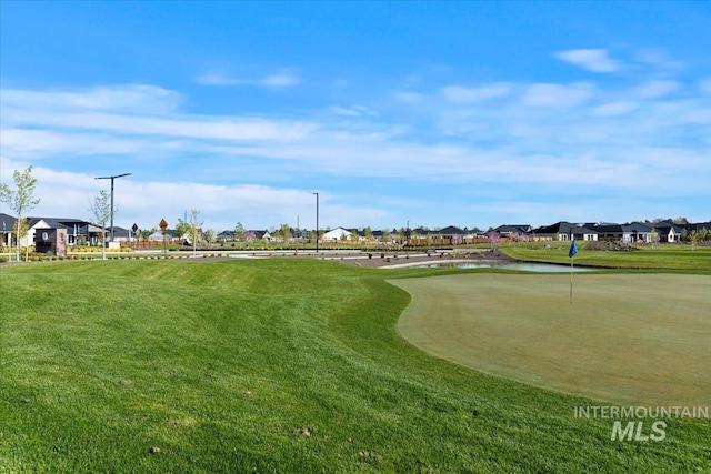 11270 S Saylis Way, Kuna, ID 83634 - view of property's community featuring a residential view, a yard, and view of golf course