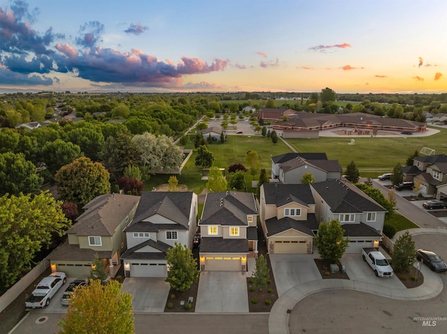 3065 E Ionia Ct, Meridian, ID 83642 - aerial perspective of suburban area