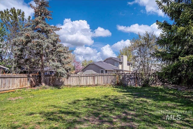 2702 N Camden Pl, Boise, ID 83704 - view of yard with a fenced backyard