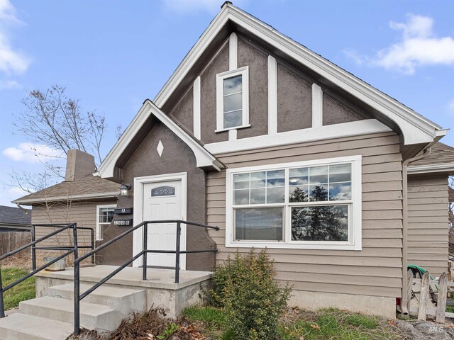 3500 W Overland, Boise, ID 83705 - view of front facade with a chimney