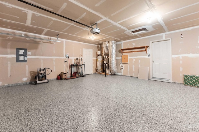 16170 Golddust Pl, Caldwell, ID 83607 - garage featuring electric panel and a garage door opener