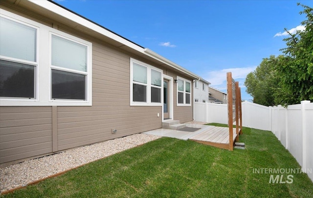321 N Bay Haven Ave, Kuna, ID 83634 - view of yard featuring entry steps