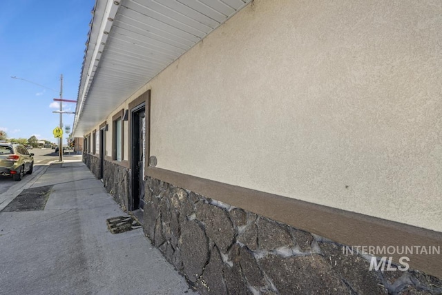 111 Main, Hagerman, ID 83332 - view of side of property with stucco siding