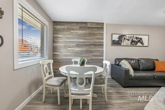 111 Main, Hagerman, ID 83332 - dining area with wood finished floors and baseboards