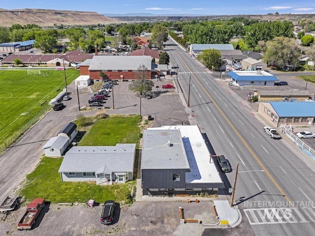 111 Main, Hagerman, ID 83332 - aerial perspective of suburban area with mountains