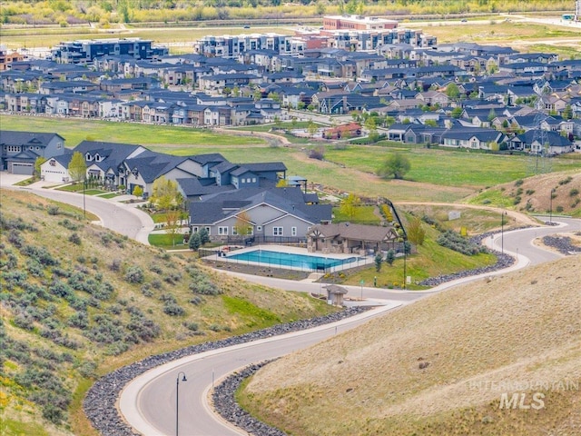 2391 S Trapper Pl, Boise, ID 83716 - birds eye view of property with a residential view