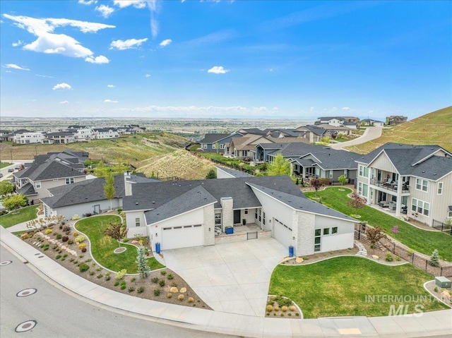 2391 S Trapper Pl, Boise, ID 83716 - bird's eye view featuring a residential view