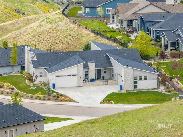 2391 S Trapper Pl, Boise, ID 83716 - drone / aerial view featuring a residential view