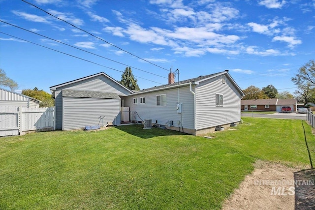 1341 N Fillmore, Jerome, ID 83338 - back of property with a chimney