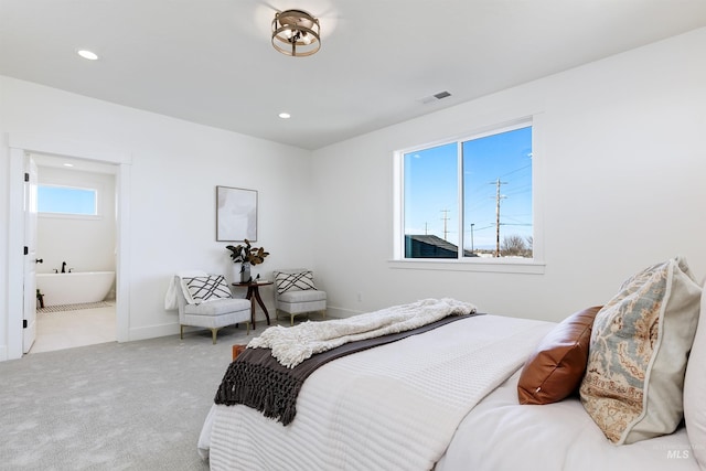 12507 S Lenora Pl, Nampa, ID 83686 - carpeted bedroom featuring recessed lighting, baseboards, and visible vents