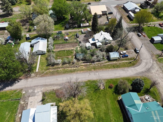 drone / aerial view