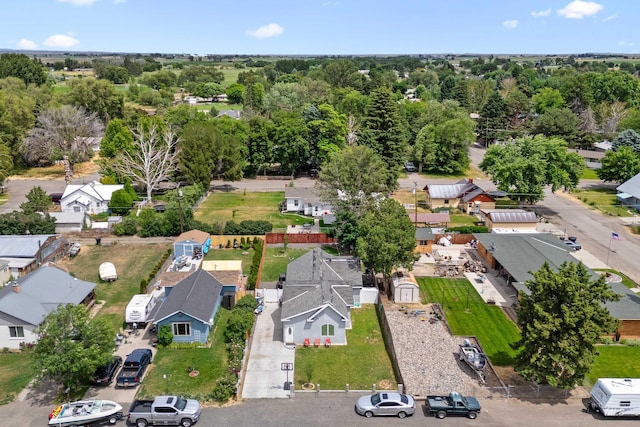 726 Wyoming St, Gooding, ID 83330 - birds eye view of property featuring a residential view