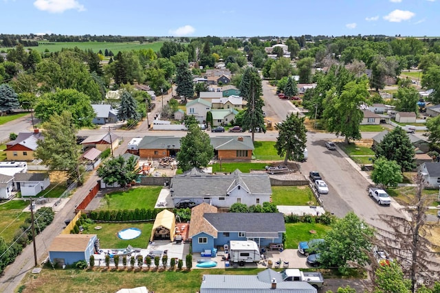 726 Wyoming St, Gooding, ID 83330 - aerial view featuring a residential view