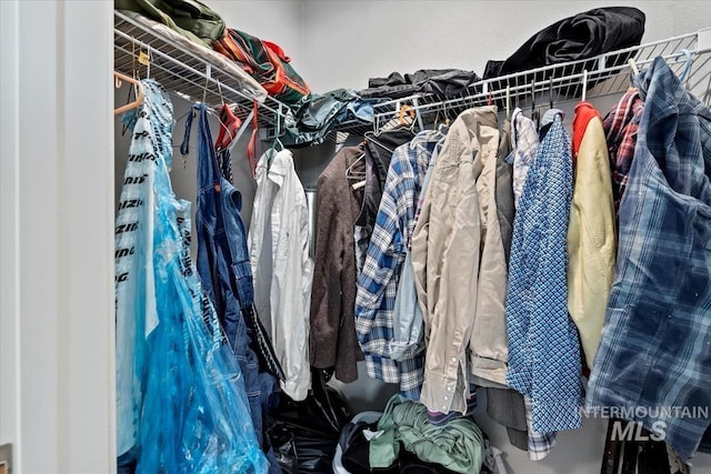 1639 Cuddy View Dr, Council, ID 83612 - view of walk in closet