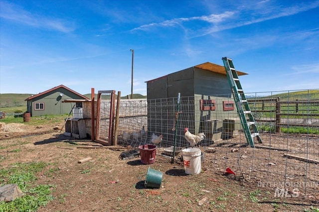 1639 Cuddy View Dr, Council, ID 83612 - view of outdoor structure with central AC unit