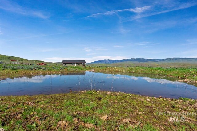1639 Cuddy View Dr, Council, ID 83612 - water view featuring a mountain view