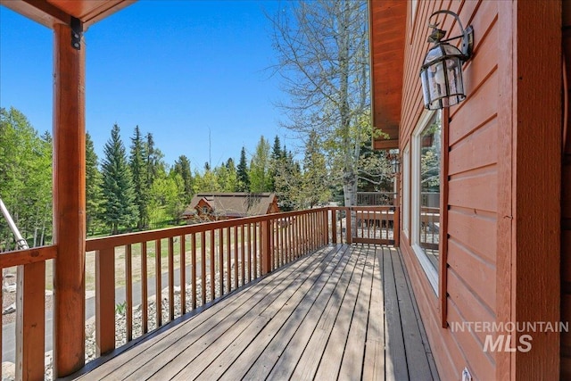 1425 Clements Rd Unit 5, Mccall, ID 83638 - view of wooden terrace