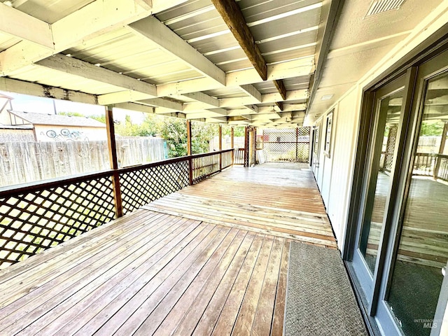 2104 S Chestnut St, Nampa, ID 83686 - view of wooden deck