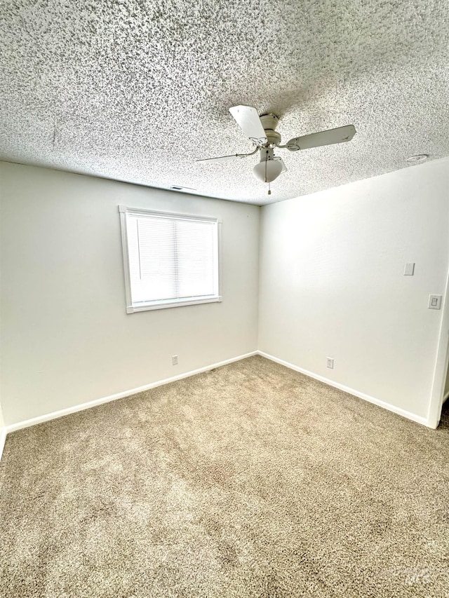 2104 S Chestnut St, Nampa, ID 83686 - carpeted empty room featuring ceiling fan and a textured ceiling