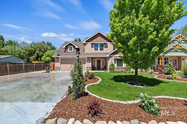 9740 W Shields Ave, Boise, ID 83714 - craftsman inspired home with driveway and stone siding