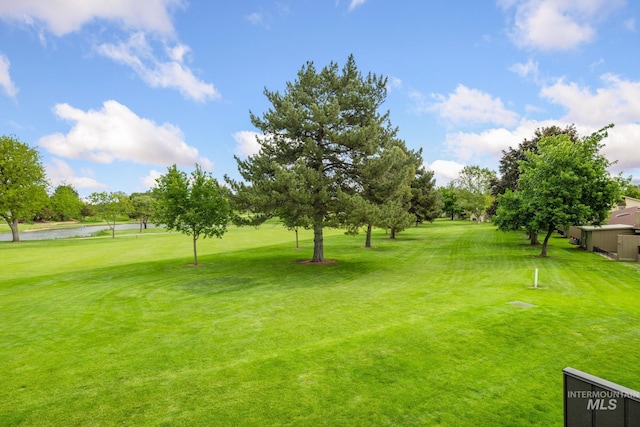 4400 W Pasadena Dr Unit 38, Boise, ID 83705 - view of green lawn featuring view of golf course and a water view