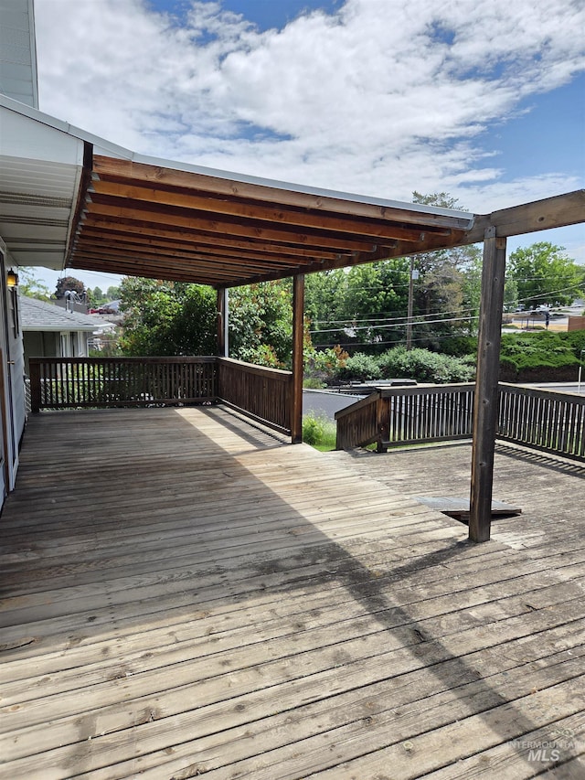 1922 9th Ave, Lewiston, ID 83501 - view of wooden terrace