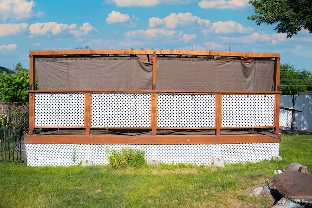 224 S Fern St, Nampa, ID 83686 - view of wooden deck