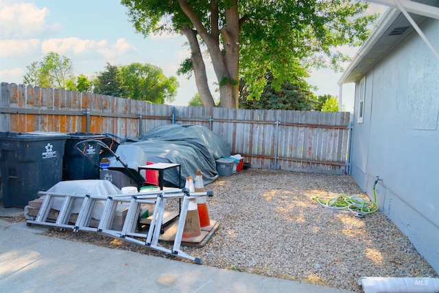 224 S Fern St, Nampa, ID 83686 - view of fenced backyard