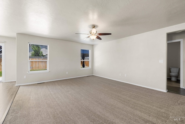 4618 Braeburn Ave, Caldwell, ID 83607 - carpeted empty room featuring ceiling fan and baseboards