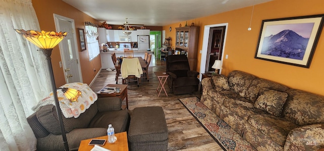 817 6th St, Kamiah, ID 83536 - living room featuring wood finished floors