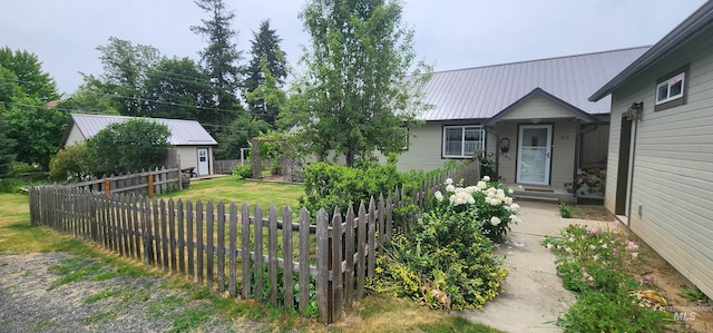 817 6th St, Kamiah, ID 83536 - view of yard