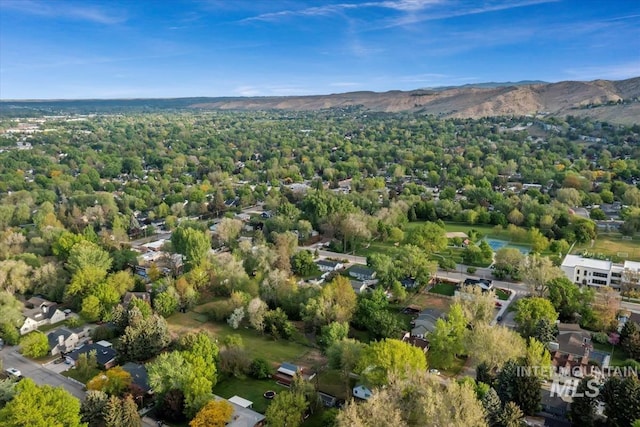 3717 N Sycamore Dr, Boise, ID 83703 - aerial view of a mountainous background
