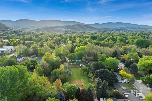 3717 N Sycamore Dr, Boise, ID 83703 - bird's eye view of mountains